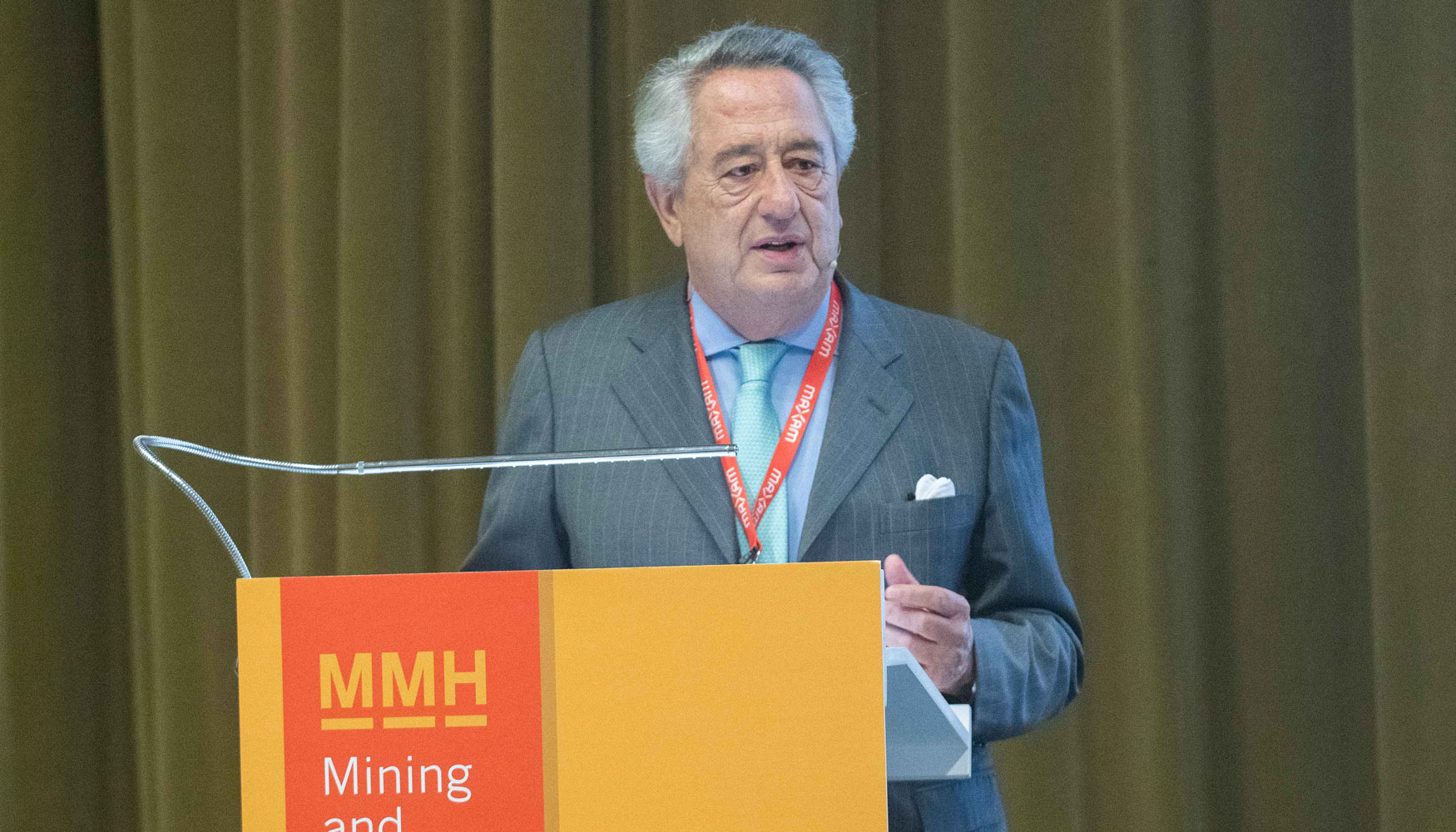 Javier Targhetta, comisario del MMH y consejero delegado de Atlantic Copper