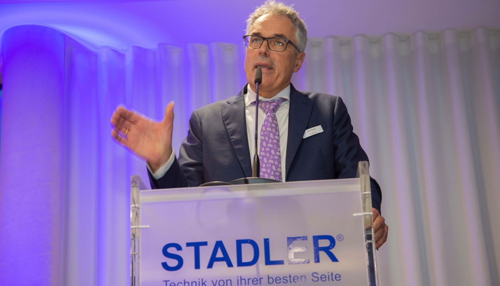 Willi Stadler, director general del Grupo Stadler