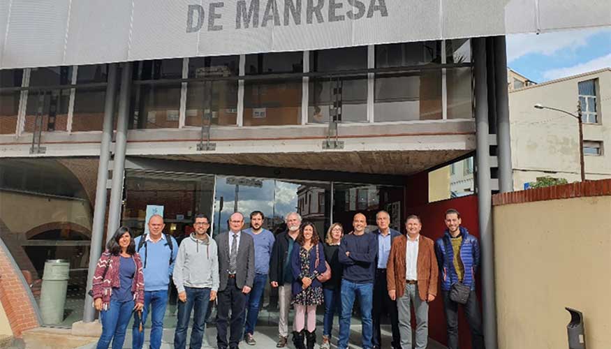 Foto de La AEI Txtils organiza un encuentro de socios en el Instituto Guillem Cat y en el Museo de la Tcnica de Manresa