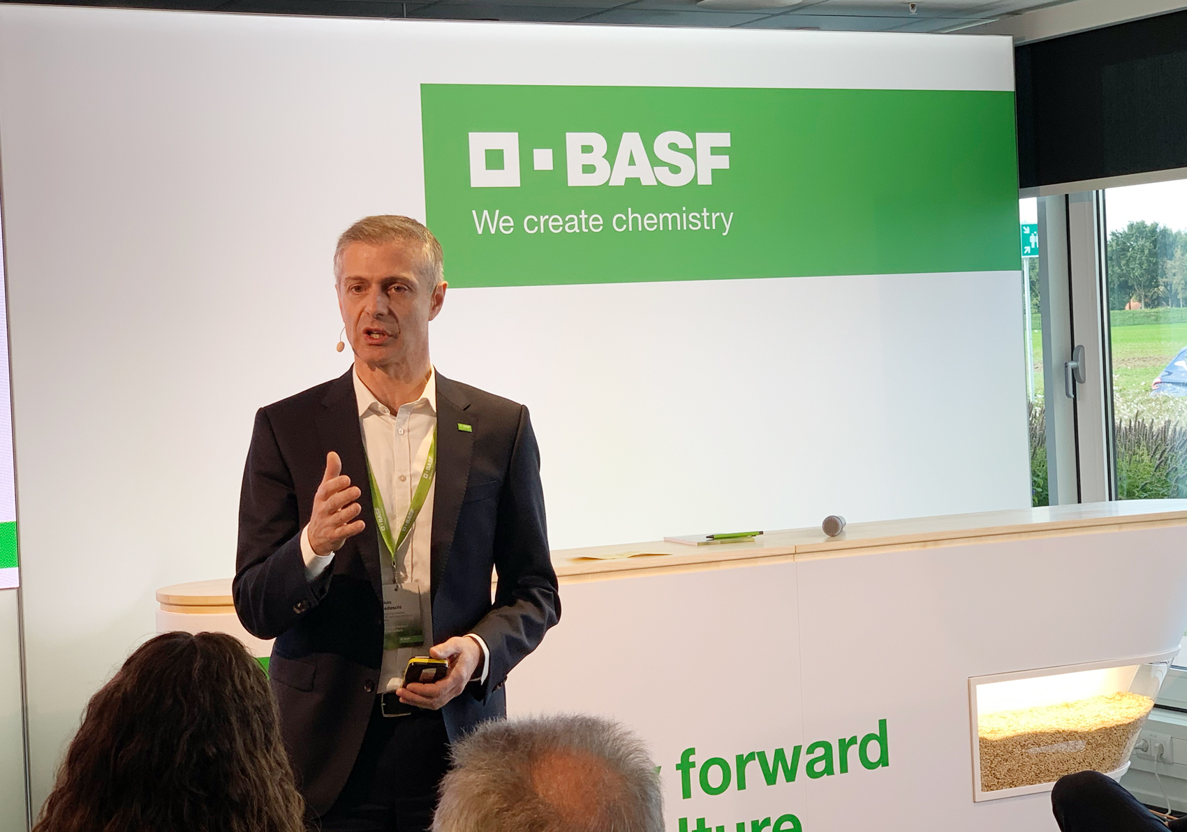 Livio Tedeschi, vicepresidente de BASF Agricultural Solutions para la regin EMEA & CIS...