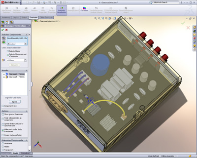 The functions of SolidWorks to help electronic design...