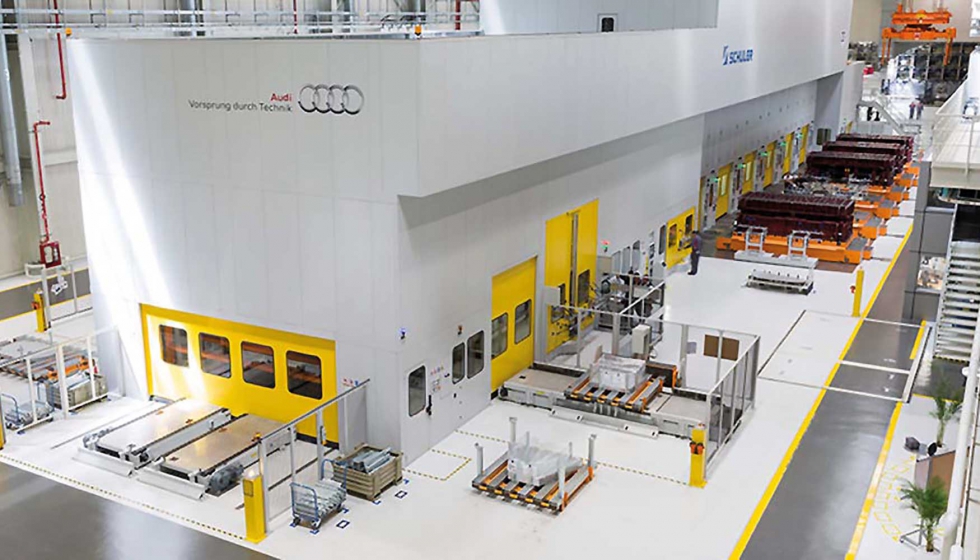 La planta de Audi en San Jos Chiapa (Puebla), establecida en 2016...