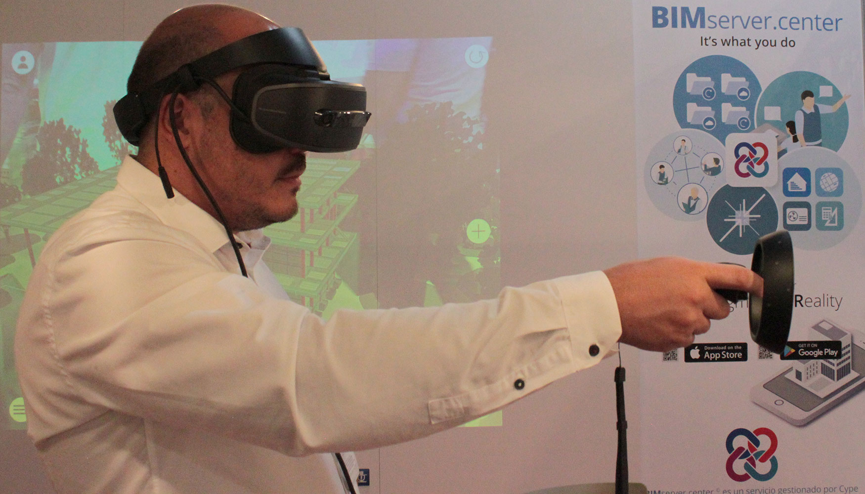 BIMserver.center permite visualizar los proyectos en Realidad Virtual