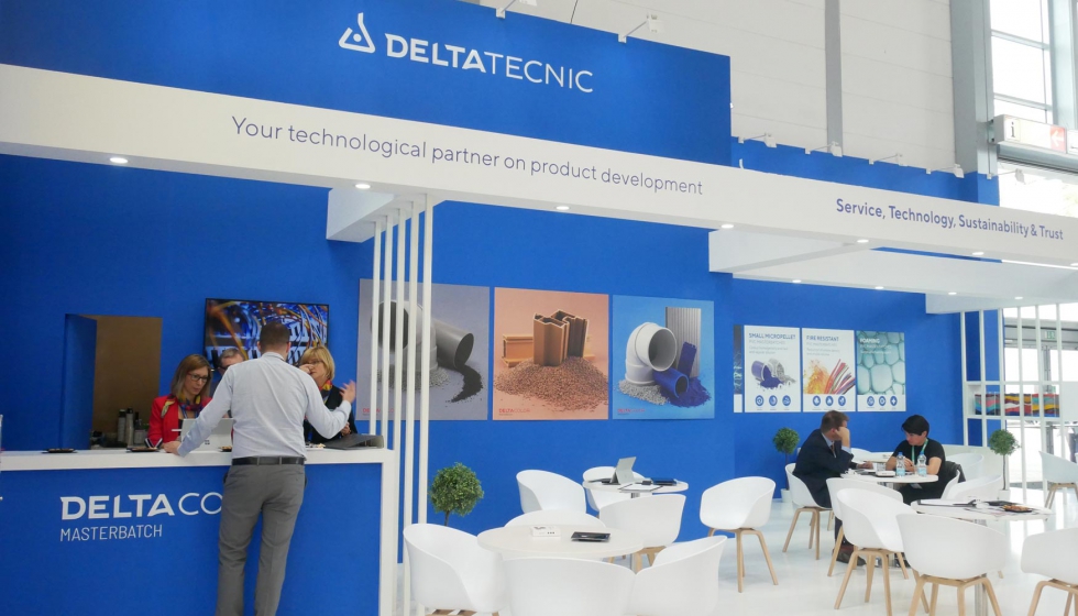 La divisin de masterbatches de Delta Tecnic, Deltacolor, est centrada en las industrias de PVC y cables y se dirige a los subsectores de automocin...