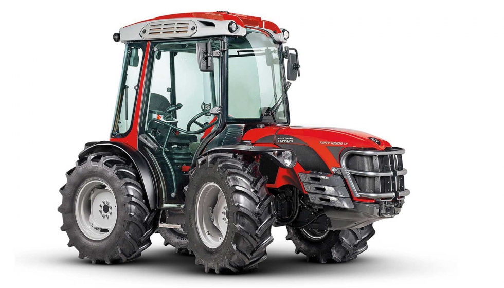 Tony 10900 TR, tractor compacto reversible con transmisin de variacin continua