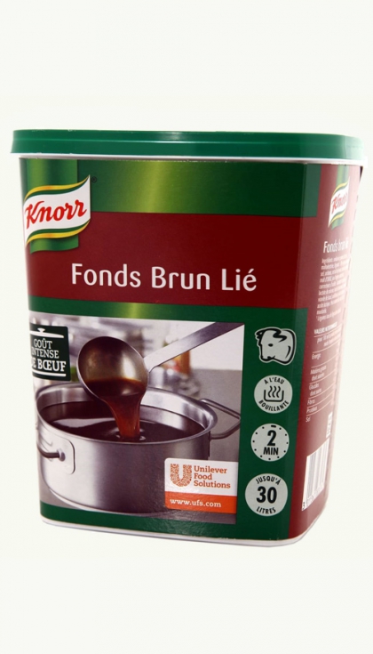 Envases de polvo de caldo Knorr