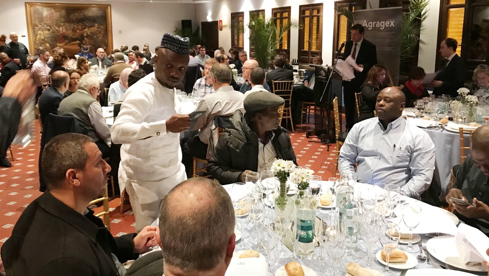 Cena organizada por Agragex con delegaciones extranjeras en FIMA 2018
