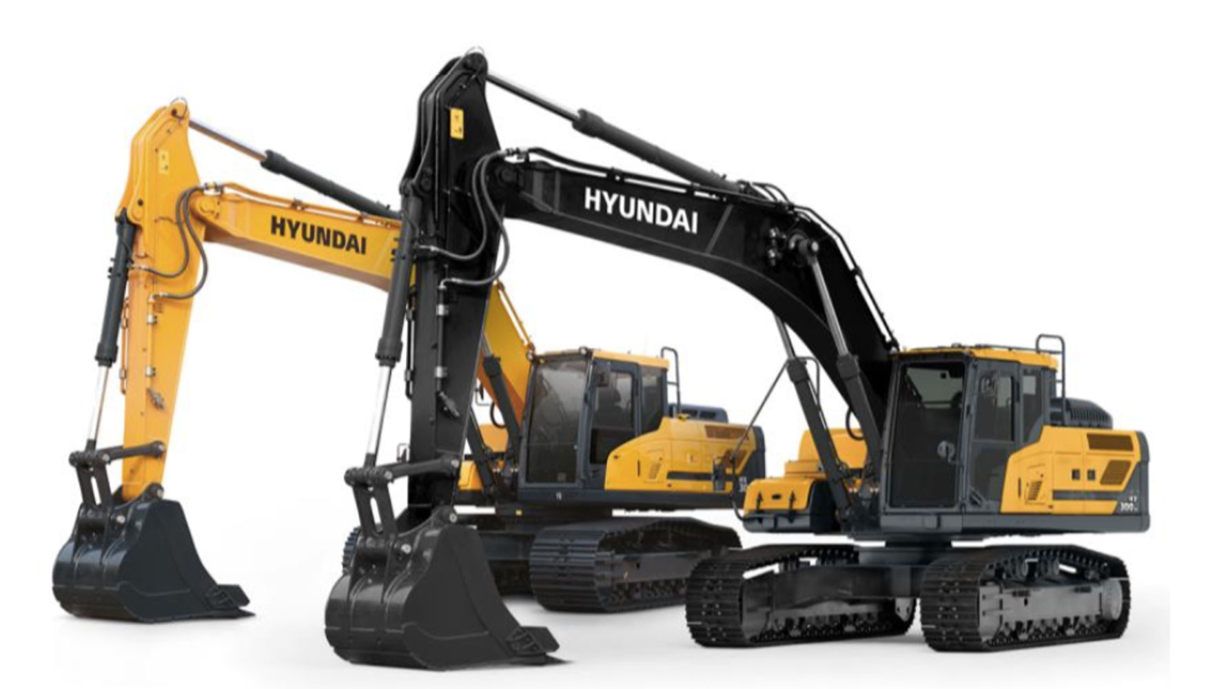 Nuevo look de las excavadoras de la Serie A de Hyundai