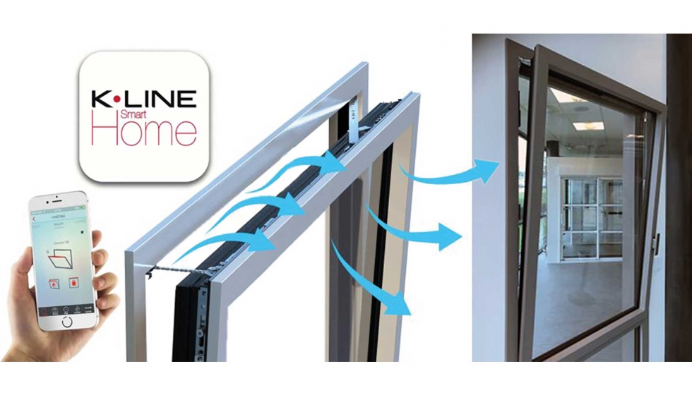 La ventana conectada es una de los desarrollos en los que trabaja KLine