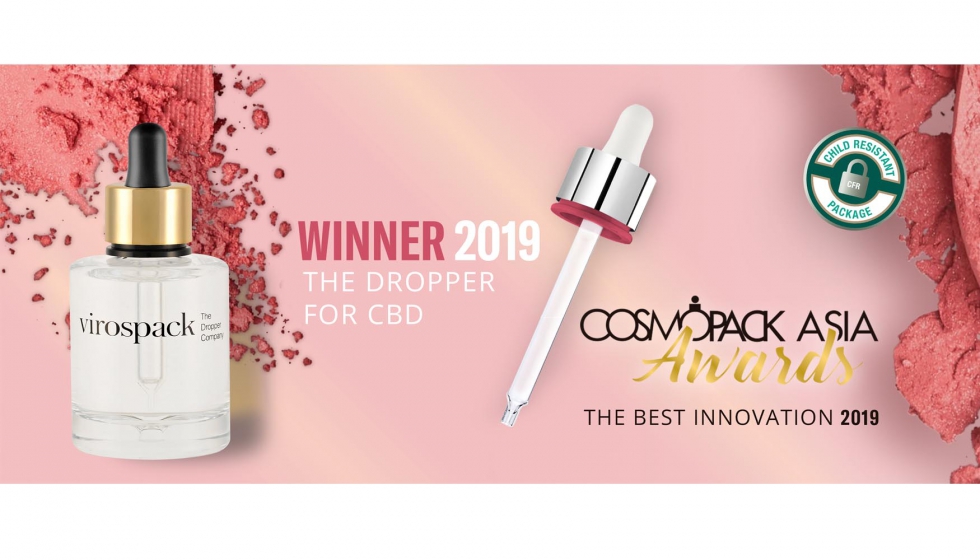 Virospack acaba de sumar un nuevo galardn con el premio a la Mejor Innovacin en Packaging para Belleza 2019, en Cosmoprof en Hong Kong...