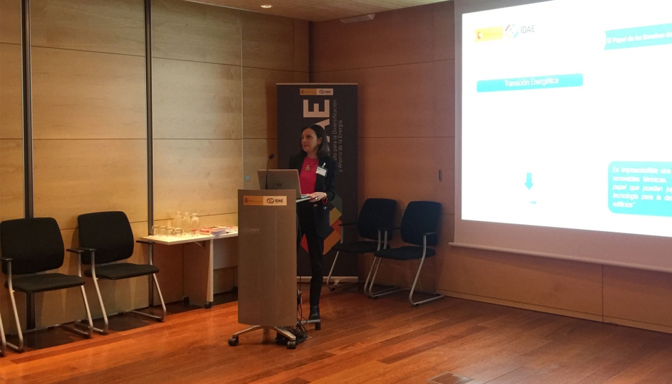 Pilar Budi, directora general de Afec, habl del papel de la bomba de calor en el periodo de transicin energtica