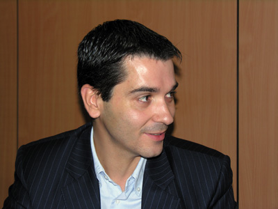 Antoni Martnez, Director Comercial de Hetmo Informtica, en un momento de la entrevista