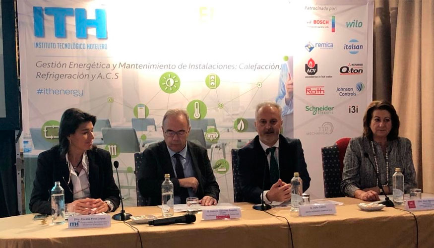 Inauguracin de la ltima jornada del ciclo ITH Hotel Energy Meetings 2019 celebrada en Santiago de Compostela