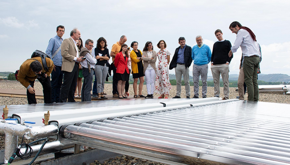 La nueva instalacin solar trmica de Bodegas Roda se present en septiembre de 2019