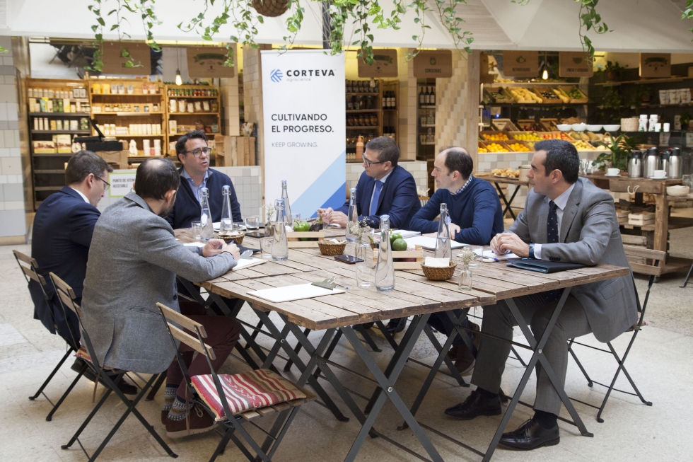 Tomaron parte en el Foro David Erice, responsable Tcnico de UPA; Felipe Medina, secretario General Tcnico de Asedas; Antonio Bravo...