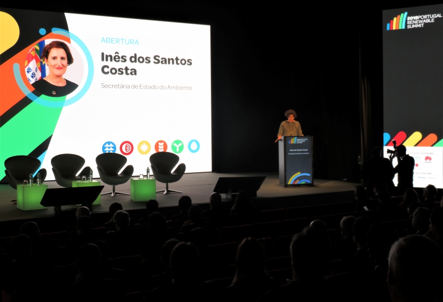 Ins dos Santos Costa, secretria de Estado do Ambiente. Foto: Ana Clara 