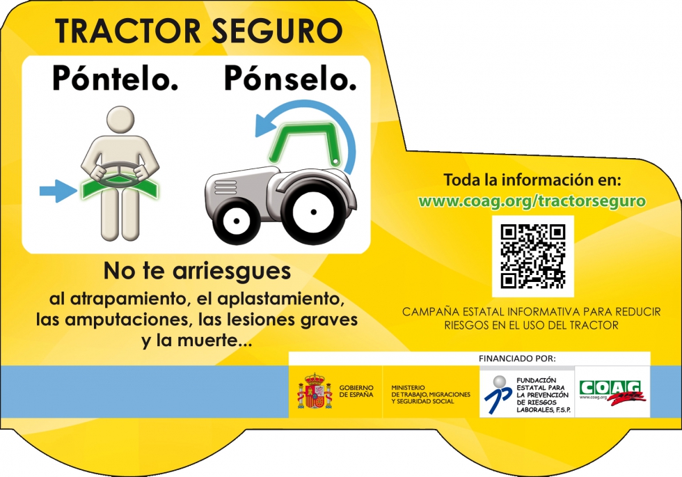 La edicin digital de ambos documentos se podr descargar de forma totalmente gratuita en la website www.coag.org/tractorseguro...