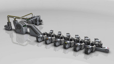 EasySert rene las cualidades del alimentador JetFeeder, del sistema precolector FlyStream y del sistema de transporte UTR...