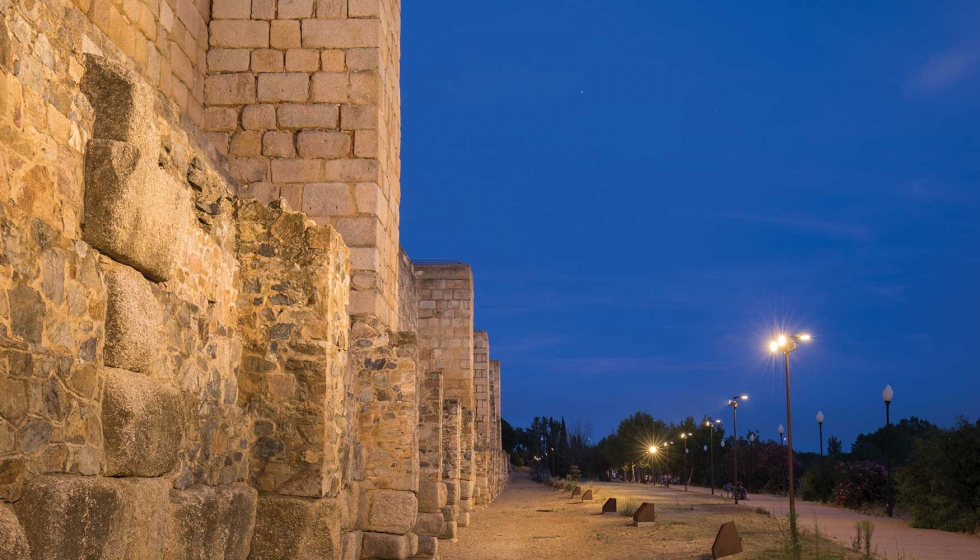 Muralla de la Alcazaba rabe de Mrida