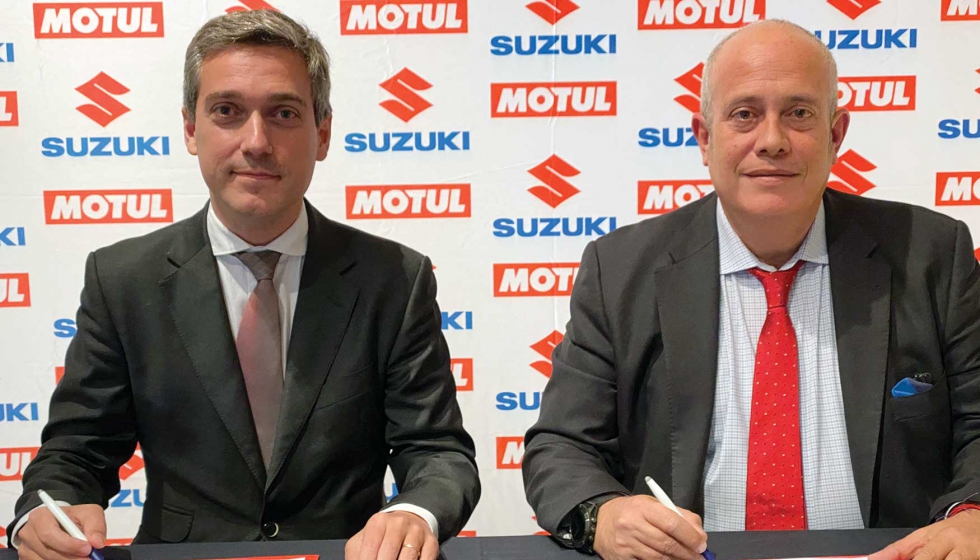 Motul suministrar toda su gama de productos para el automvil a la red de concesionarios de Suzuki en Espaa y Portugal, y al equipo de competicin...