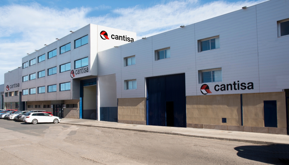 Fachada de las instalaciones de Cantisa, en Quart de Poblet, Valencia