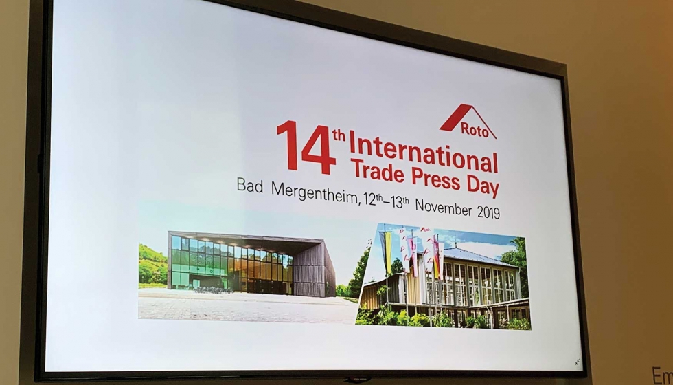 Roto Frank celebr la 14 edicin del International Roto Trade Press Day