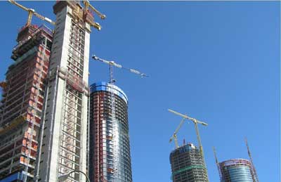 El complejo de las Cuatro Torres se convertir en uno de los referentes del futuro skyine de Madrid