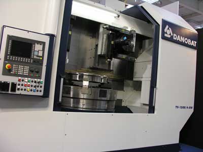 Danobat vertical lathe