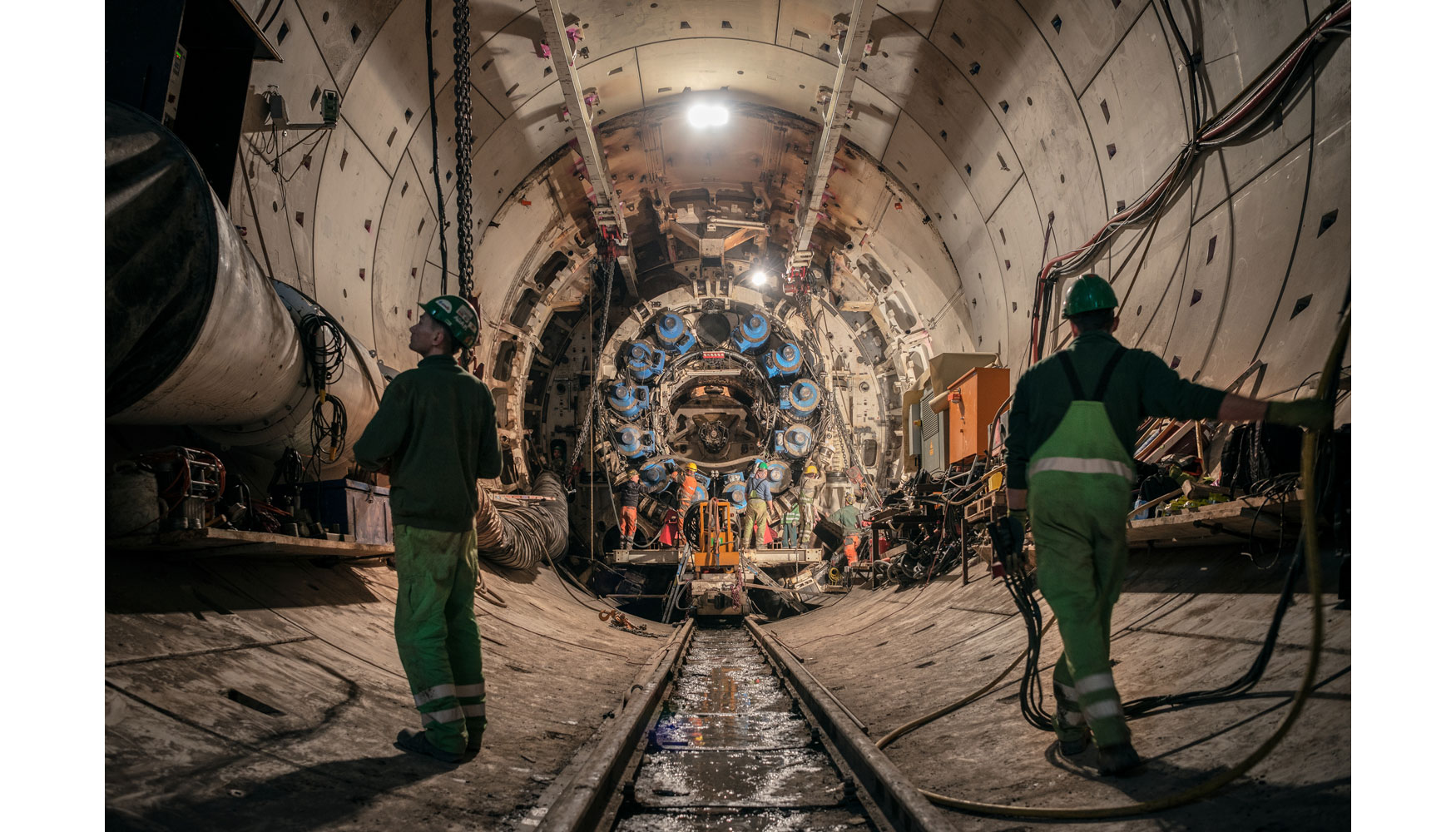 El desmontaje de la tuneladora Suse conllev numerosas dificultades tcnicas