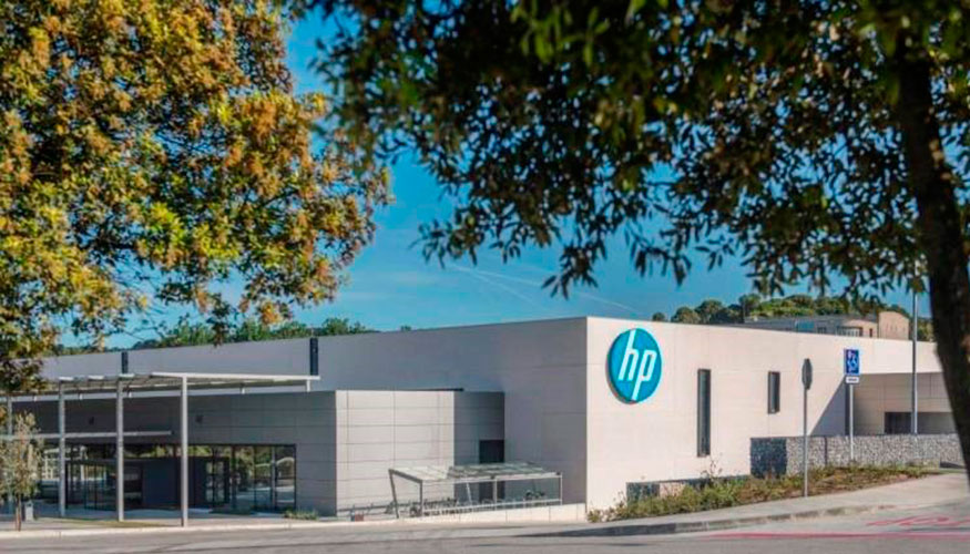 Imagen del exterior del nuevo centro de I+D de la empresa tecnol�gica Hewlett Packard (HP), ubicado en Sant Cugat del Valles, en Barcelona...