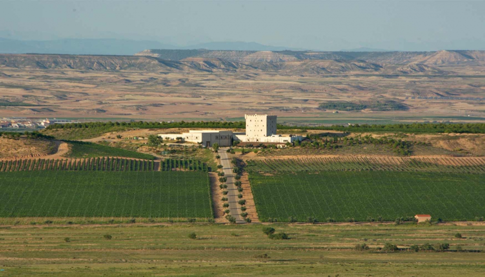 En la Finca Bolandn se ubican el viedo, la Bodega de Pago de Cirsus, el Hotel-Chateau y el Restaurante Pago de Cirsus...