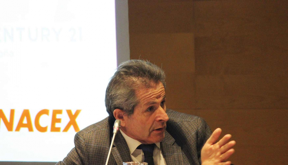 Manel Orihuela, subdirector general de Nacex, durante su intervencin