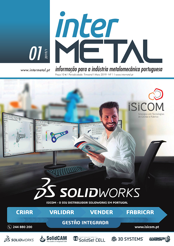 Capa da primeira edição da revista InterMETAL