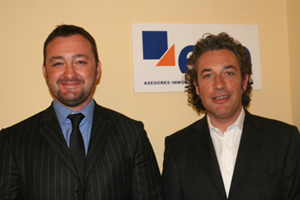 De dcha a izda: Raphal Andrieu, Presidente de Exa, y Thierry Bougeard, Director General de la consultora