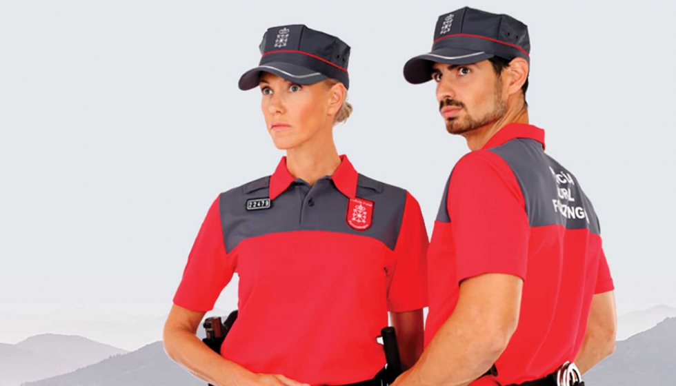 Uniformes para la Polica Foral de Navarra. Foto: Insigna
