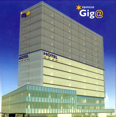 El edificio Giga acoger� un hotel de 4 estrellas y 125 habitaciones