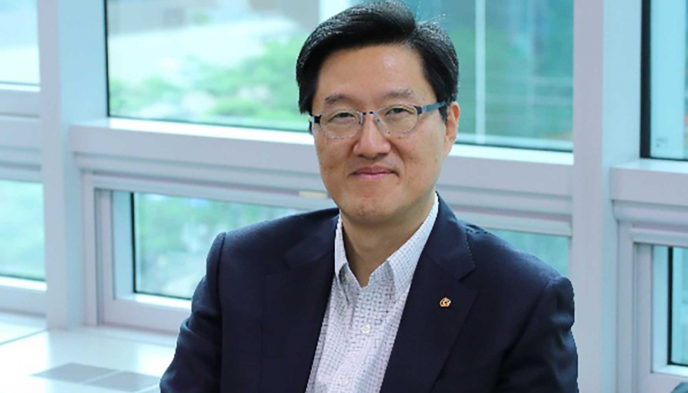 Mr Soon-hong Ahn, presidente y director general de Hanwha Techwin