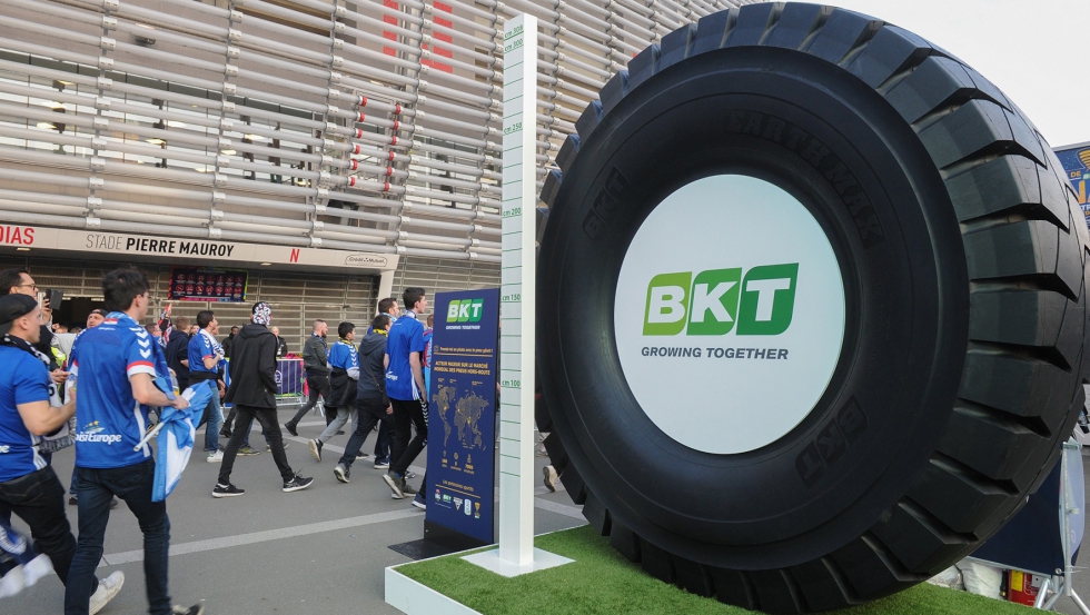 BKT patrocina competiciones deportivas, entre ellas LaLiga espaola