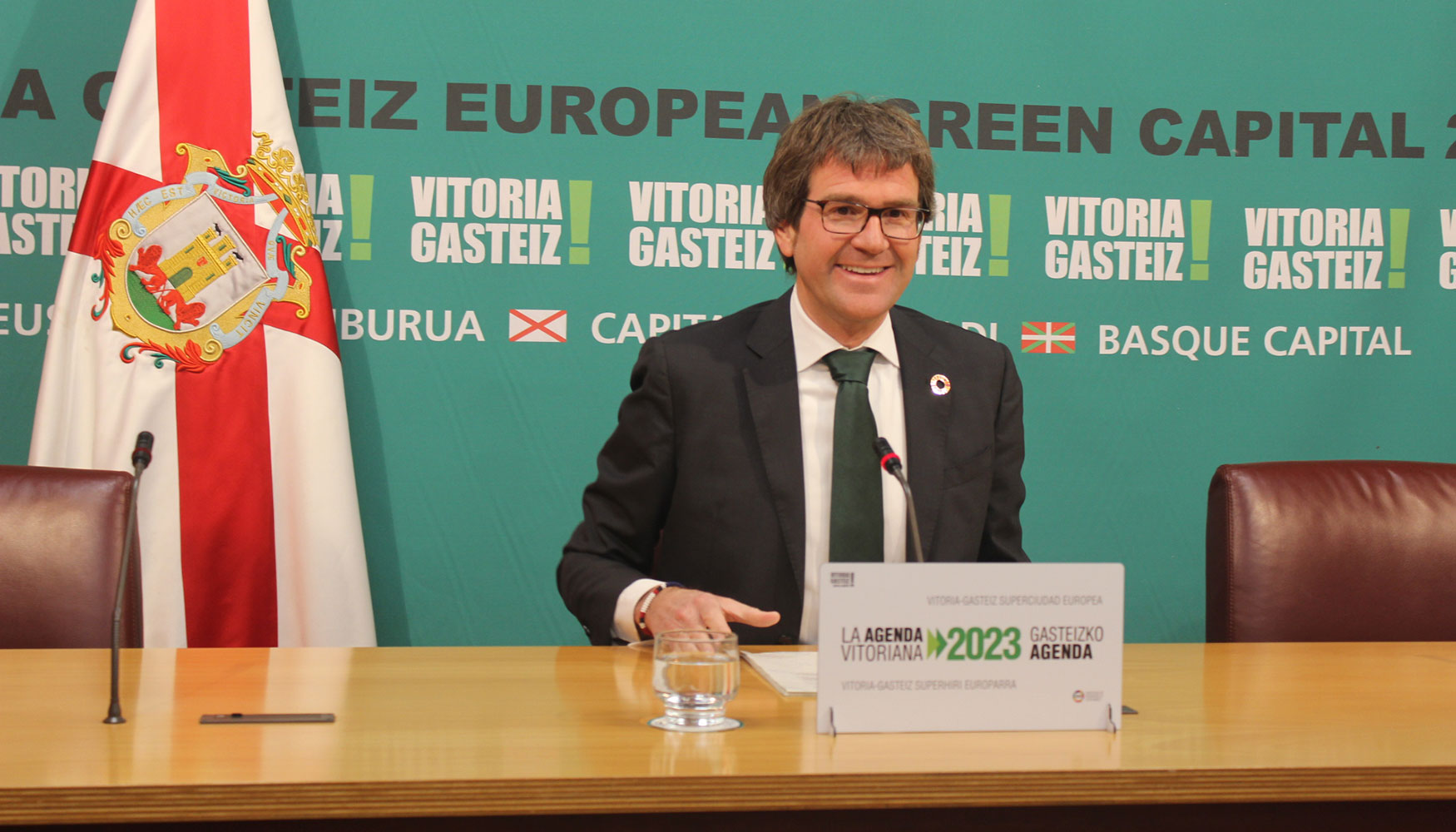 El alcalde de Vitoria-Gasteiz, Gorka Urtaran