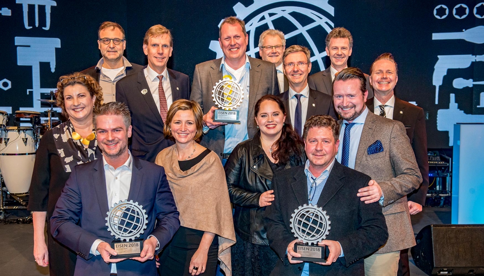 Ganadores de los premios Eisen 2018. Foto: Koelnmesse