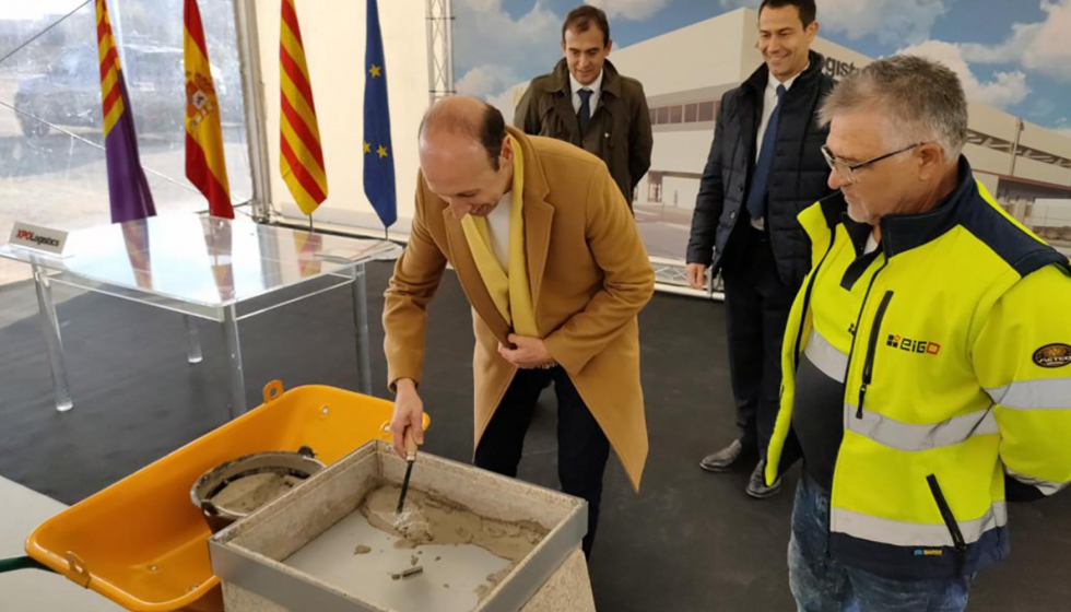 Acto de colocacin de la primera piedra