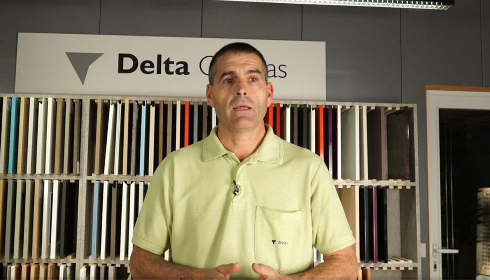 Csar Snchez, director de produccin de Delta Cocinas