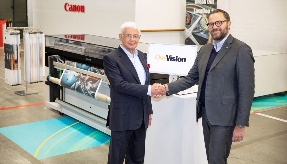 Canon y OneVision ofrecen automatizacin flujos de trabajo de principio a fin a los clientes de gran formato de Europa