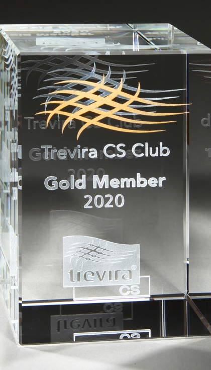 Distincin Miembro de Oro del Club Trevira CS recibida por Coulisse
