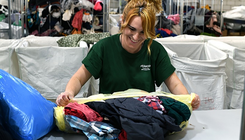 Un total de 22.800 prendas tendrn una nueva vida en el mercado gracias a la reutilizacin o el reciclaje