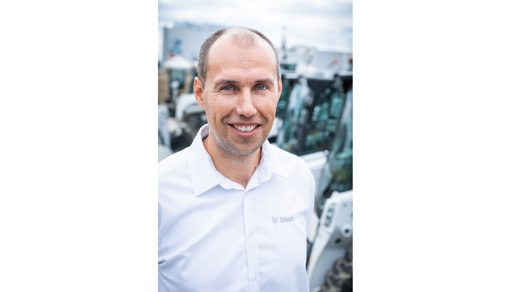 Jaroslav (Jarry) Fier, product line director de la gama de cargadoras compactas Bobcat en EMEA