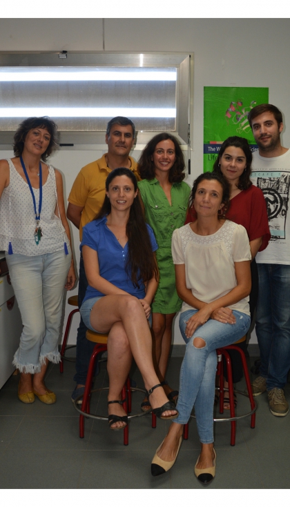 Miembros del equipo de la Unidad de Mejora Gentica de Organismos Fotosintticos de la Universidad de Huelva