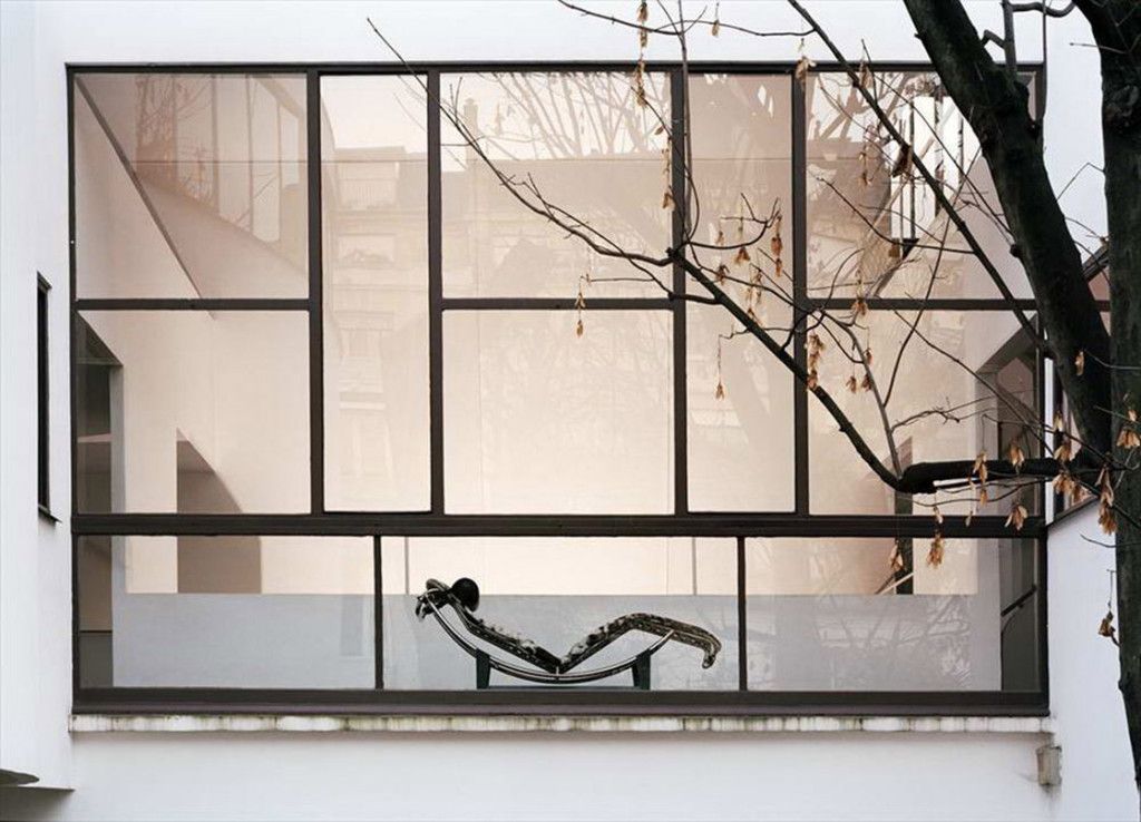 Figura 2. Envidraados na Maison La Roche Jeanneret, obra de Le Corbusier em Paris, 1925