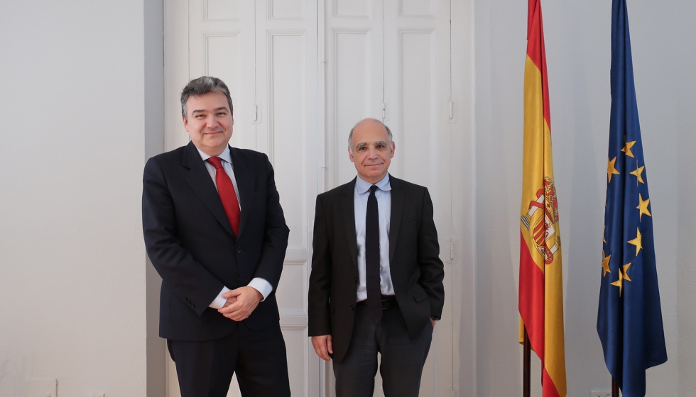 El director general de Fortica, Germn Granda junto a Llus Comern, CSCAE