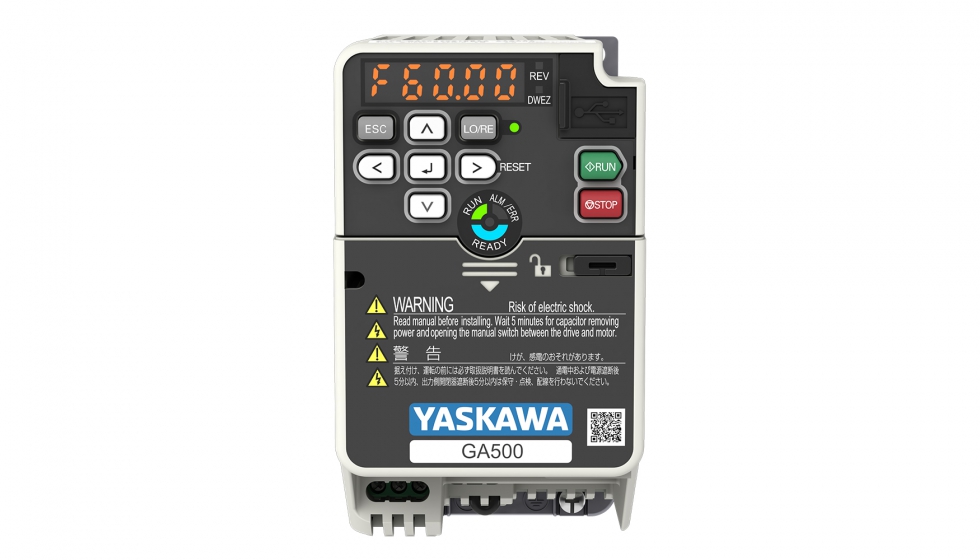 Yaskawa expone en Advanced Factories el nuevo GA500 y su configuracin por bluetooth y mvil